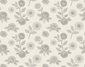 ModernAnimal And Plant Pattern Wallpaper