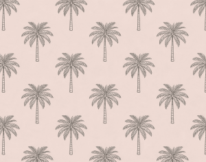 ModernAnimal And Plant Pattern Wallpaper