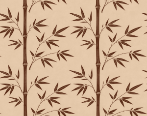 New Chinese StyleAnimal And Plant Pattern Wallpaper