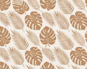 ModernAnimal And Plant Pattern Wallpaper