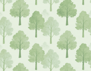 ModernAnimal And Plant Pattern Wallpaper