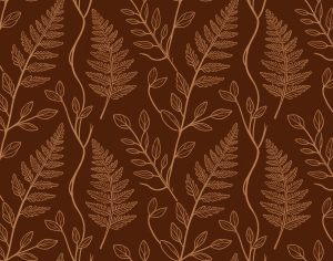 ModernAnimal And Plant Pattern Wallpaper