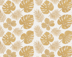 ModernAnimal And Plant Pattern Wallpaper