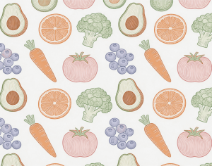 ModernAnimal And Plant Pattern Wallpaper