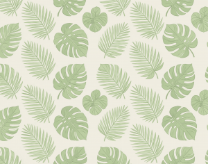 ModernAnimal And Plant Pattern Wallpaper
