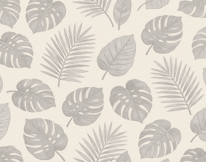 ModernAnimal And Plant Pattern Wallpaper
