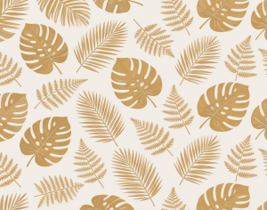 ModernAnimal And Plant Pattern Wallpaper