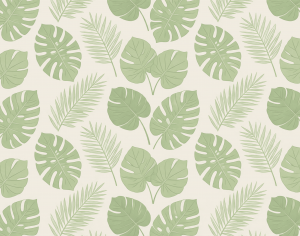 ModernAnimal And Plant Pattern Wallpaper