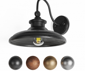 Industrial Style Wall Lamp-ID:381608962