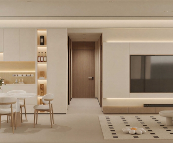 Modern A Living Room-ID:438328982