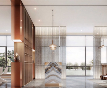 Modern Office Reception Desk-ID:377365118