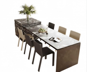 Modern Dining Table And Chairs-ID:218420073
