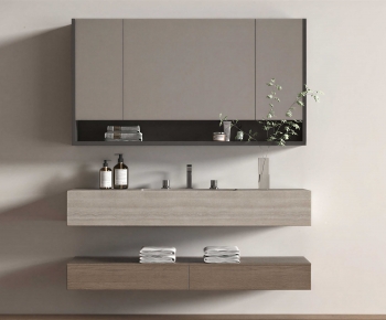 Modern Bathroom Cabinet-ID:219556096