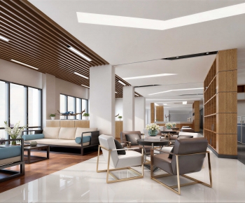 Modern Office Rest Area-ID:988733058
