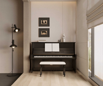 Modern Piano Room-ID:749964002
