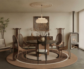 Modern Dining Room-ID:590507982