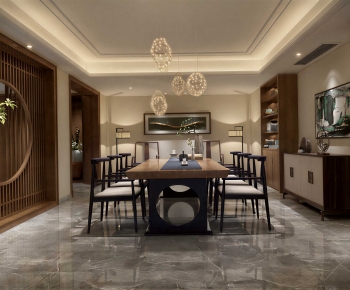 New Chinese Style Dining Room-ID:204720024