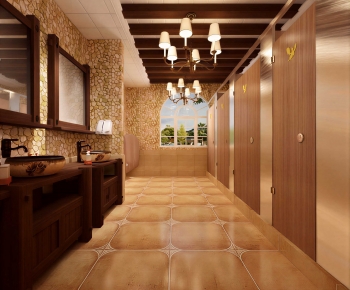 Modern Public Toilet-ID:580728051