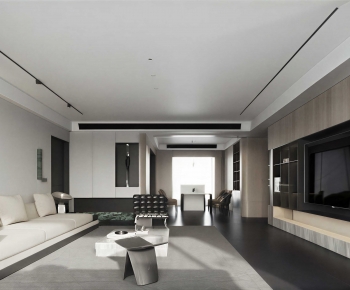 Modern A Living Room-ID:549835923