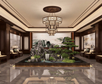 Chinese Style Reception Room-ID:883749968