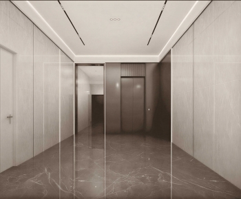Modern Office Elevator Hall-ID:207212927