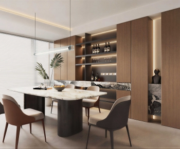 Modern Dining Room-ID:734513046