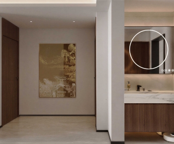 New Chinese Style Hallway-ID:176615008