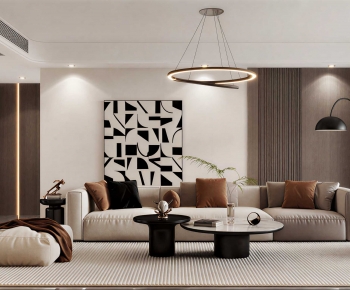 Modern A Living Room-ID:855839979