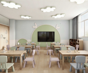 Modern Children's Kindergarten-ID:443799979