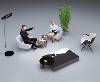 Modern Leisure Table And Chair-ID:208620073