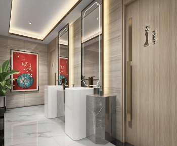 Modern Public Toilet-ID:782040125