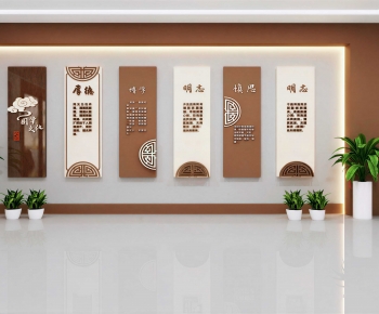New Chinese Style Culture Wall-ID:121155022