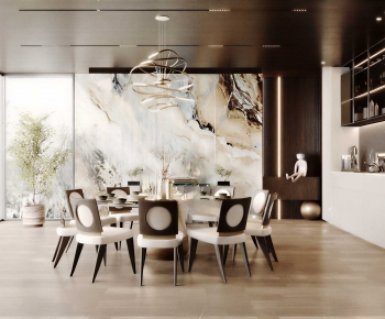 Modern Dining Room-ID:158340933