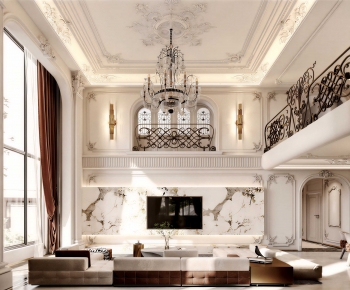 European Style A Living Room-ID:227849962