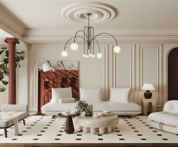 French Style A Living Room-ID:189170826