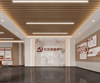 Modern Community Activity Center-ID:739043006