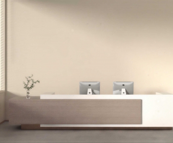 Modern Reception Desk-ID:754400018