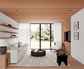 Modern A Living Room-ID:937849044