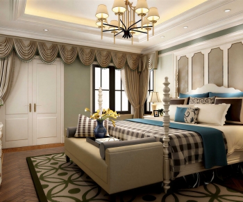American Style Bedroom-ID:958579062