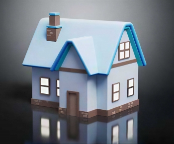 Modern Cartoon House-ID:600049027