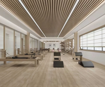 Modern Yoga Room-ID:136320119