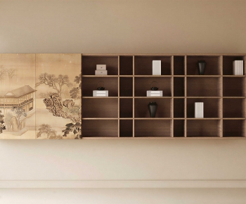 New Chinese Style Decorative Cabinet-ID:619780063