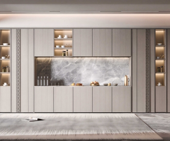 New Chinese Style Sideboard-ID:460681921