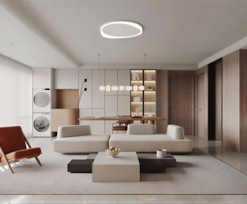 Modern A Living Room-ID:461435085