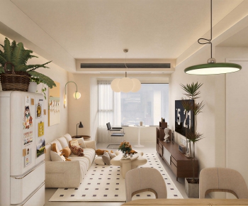 Modern A Living Room-ID:404452099