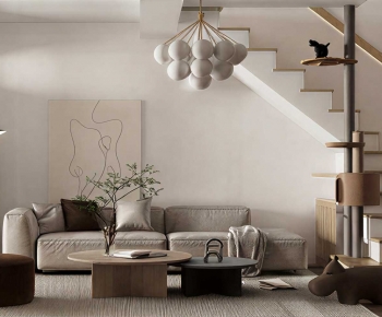 Modern A Living Room-ID:526643991