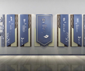 New Chinese Style Culture Wall-ID:431206949
