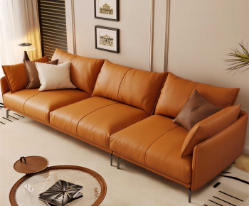 Modern Three-seat Sofa-ID:375070611