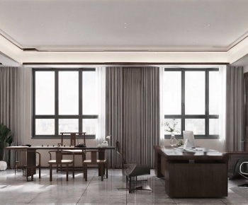 New Chinese Style Manager's Office-ID:458331149
