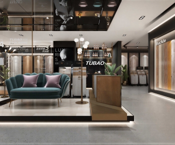 Modern Exhibition Hall-ID:462639319